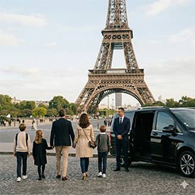 vtc visite paris Tour Eiffel