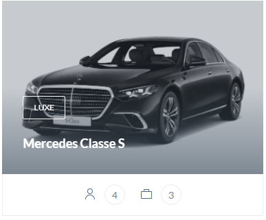 VTC Mercedes Classe S