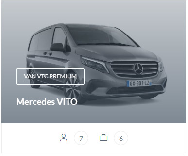 VTC Mercedes Van VITO