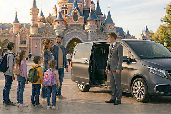 chauffeur VTC pour parc Disneyland Paris